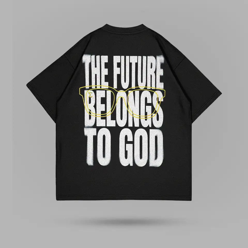 The Future Belongs To God T-shirt – ön görünüm