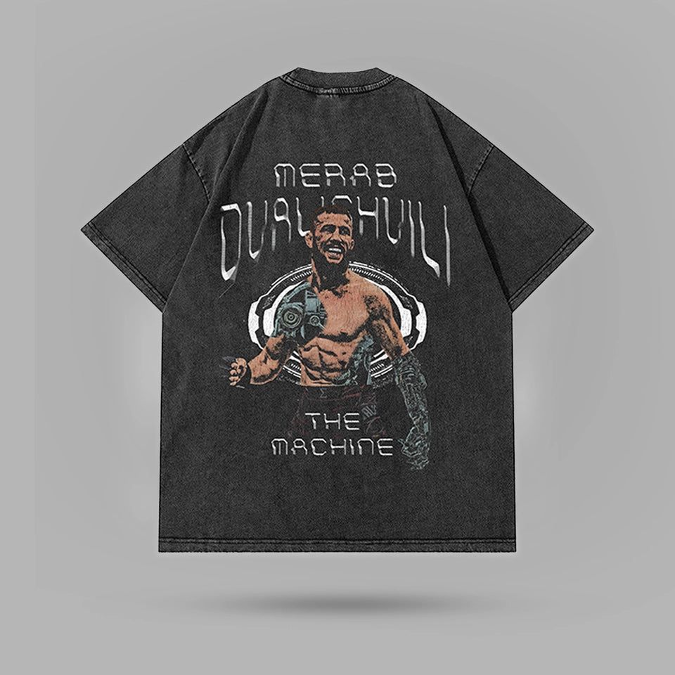 Merab Dvalishvili The Machine Washed Oversize Tshirt