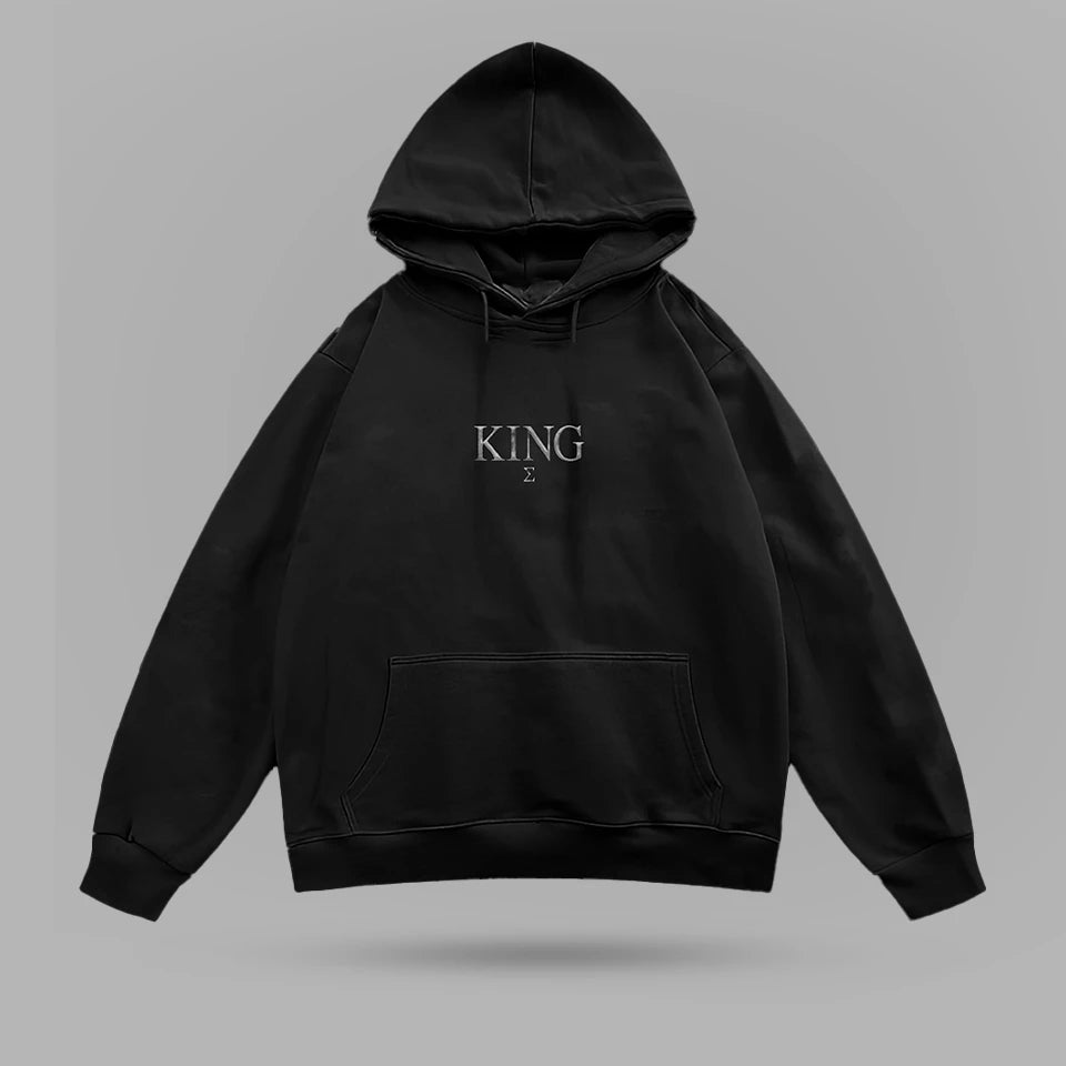 Ryan Garcia KING Boxing Club Oversize Hoodie – ön görünüm 2