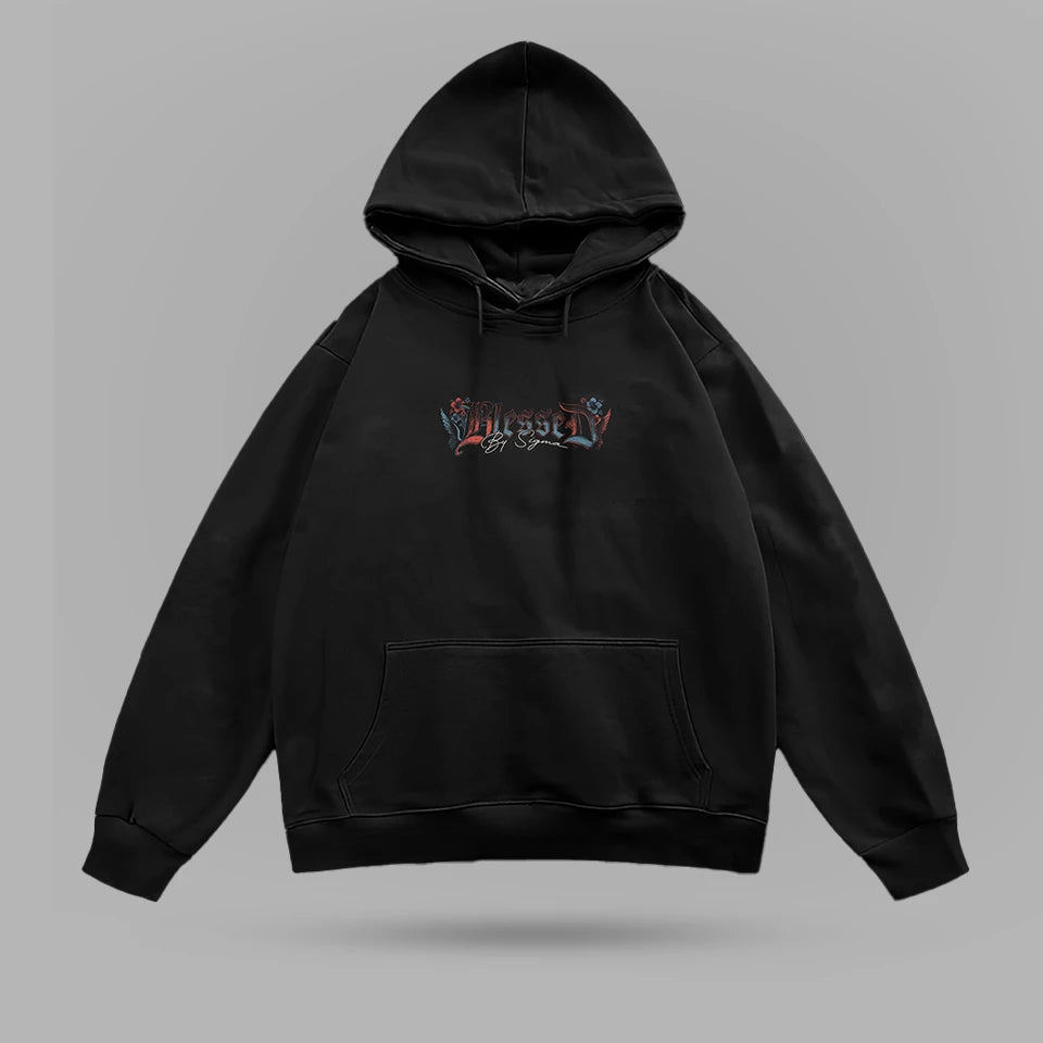 Max Holloway Dana's Blessed Oversize Hoodie – arka görünüm 2