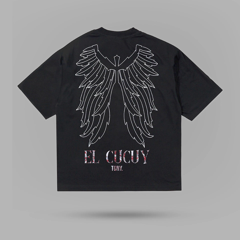 Tony Ferguson El Cucuy Wings Oversize Tshirt
