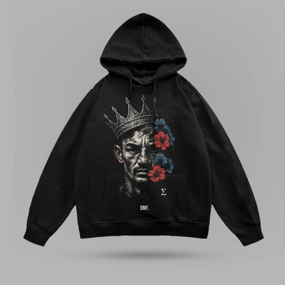 Max Holloway Hawaii King Oversize Hoodie – arka görünüm