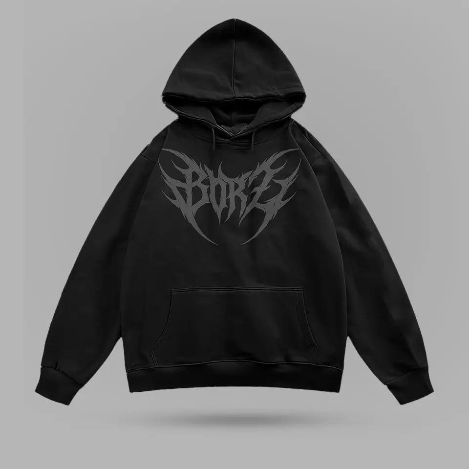 Borz Gothic Oversize Hoodie