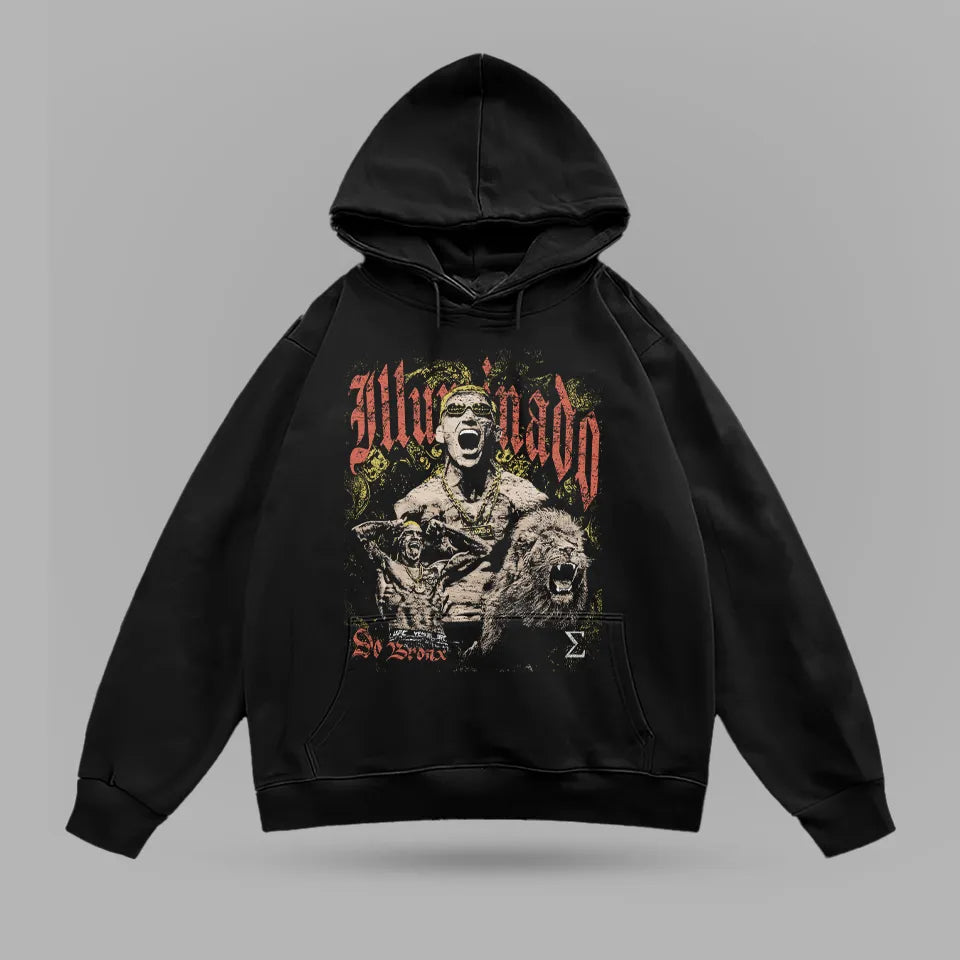 Charles Oliveira Illuminado Bootleg Oversize Hoodie
