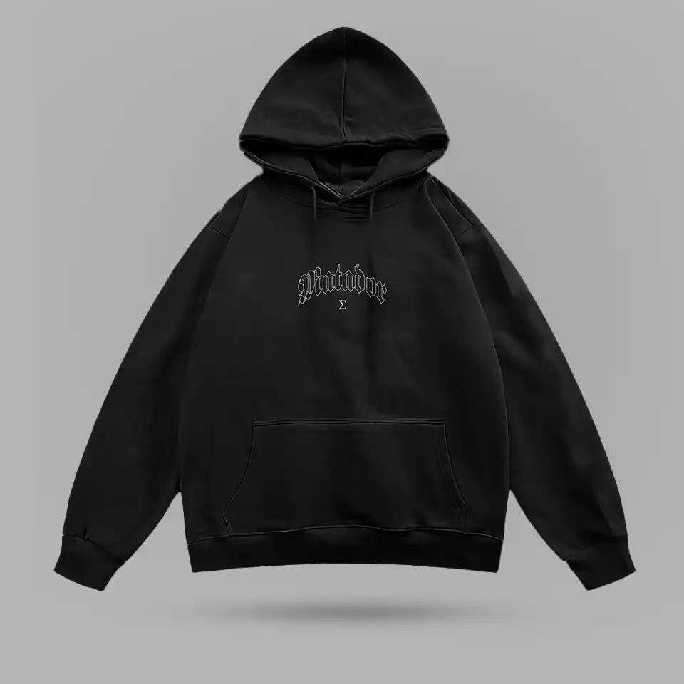 Ilia Topuria Matador Oversize Hoodie – ön görünüm 2