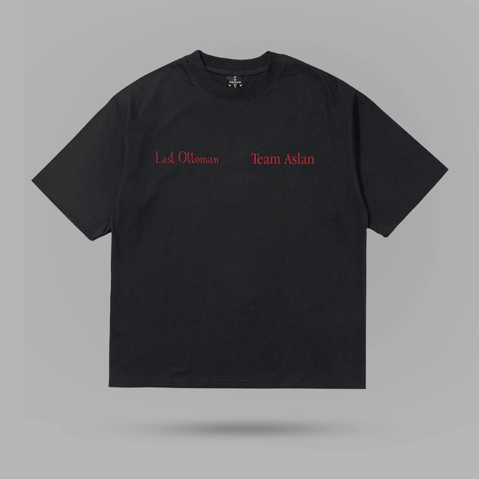 Ibo Aslan Team Aslan Oversize Tshirt – arka görünüm 2