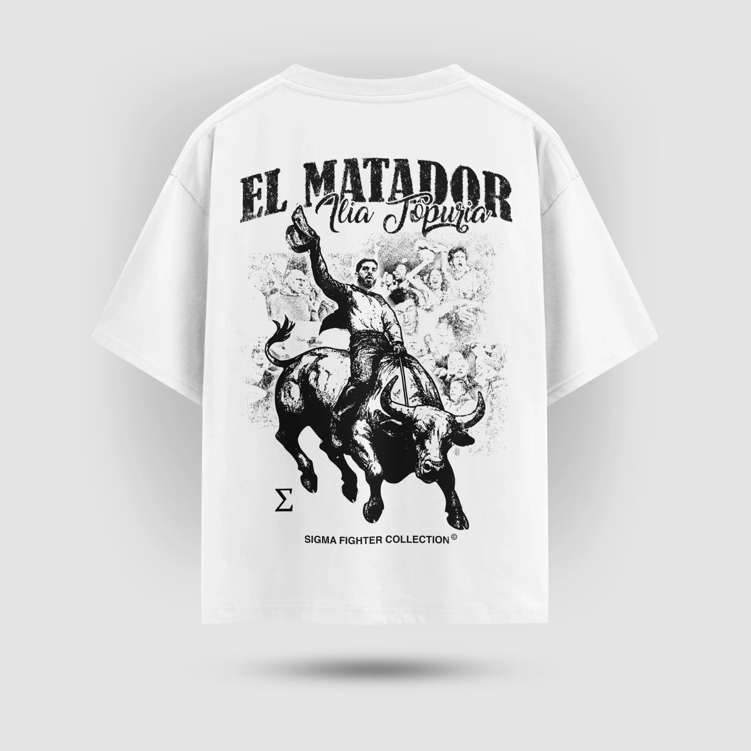 Ilia Topuria Rodeo Tshirt – arka görünüm