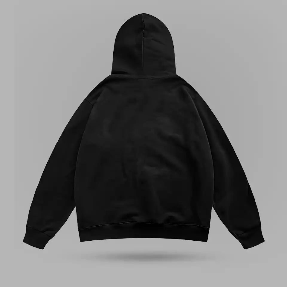 Ilia Topuria Star Bootleg Oversize Hoodie – ön görünüm 2