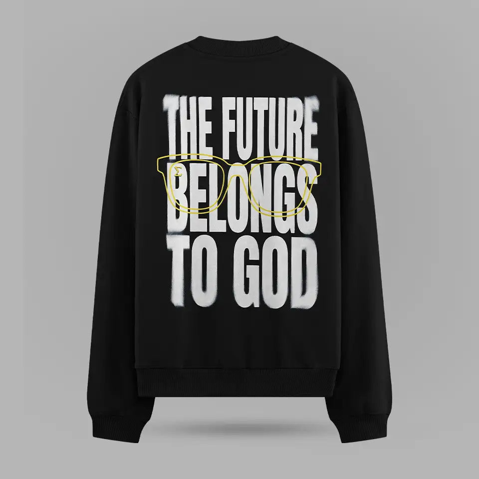 The Future Belongs To God Sweatshirt – ön görünüm