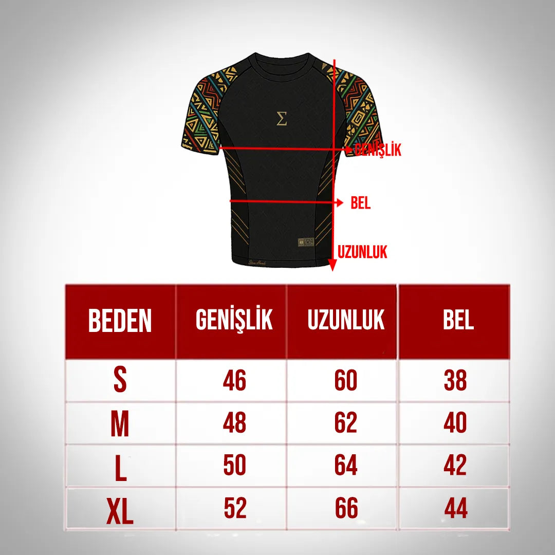 Sigma Illuminado MMA Set – beden ve ölçü tablosu 7