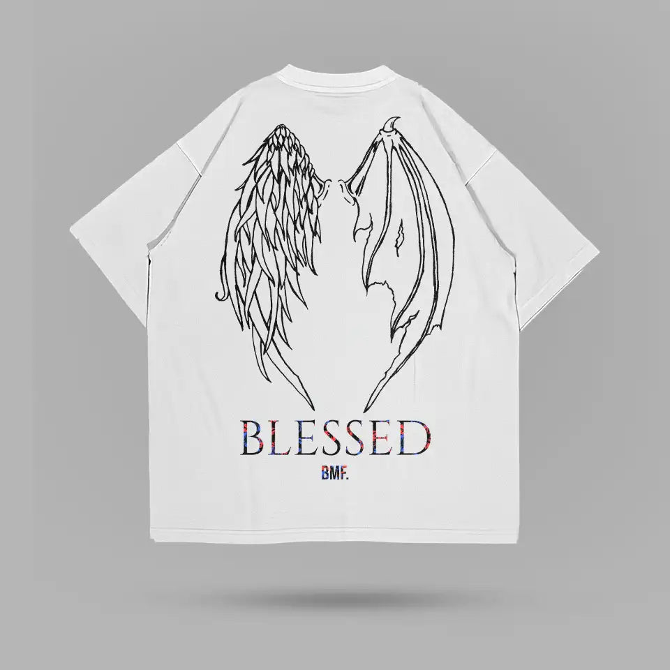 Max Holloway Blessed Wings Oversize Tshirt
