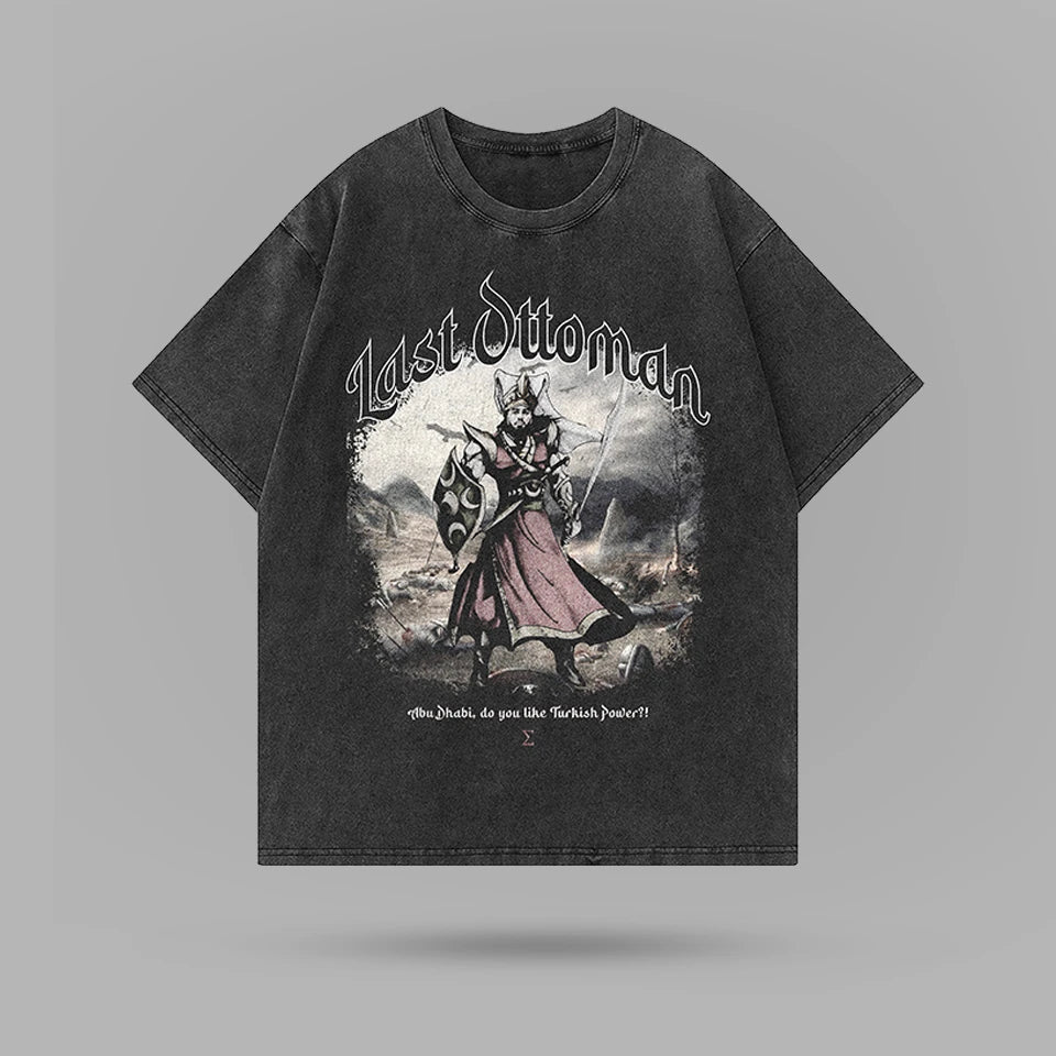 Ibo Aslan Last Ottoman Washed Oversize Tshirt