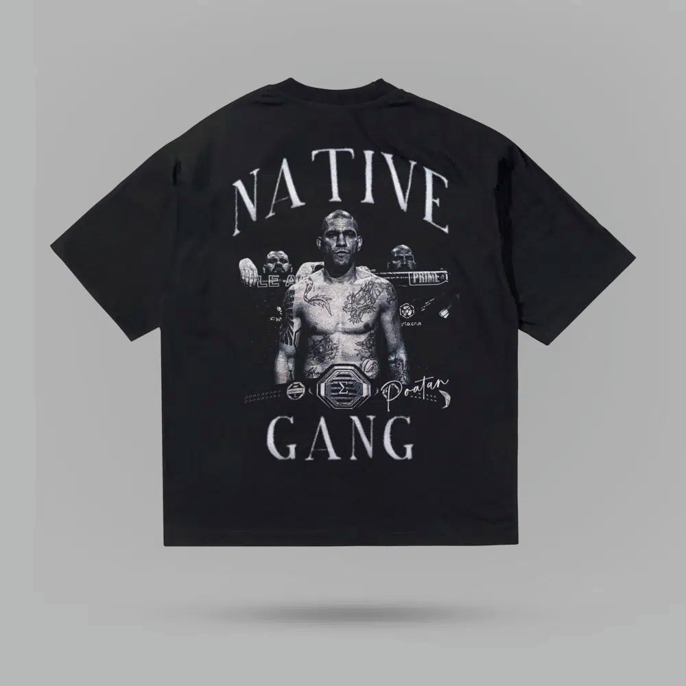 Alex Pereira Native Gang Oversize Tshirt