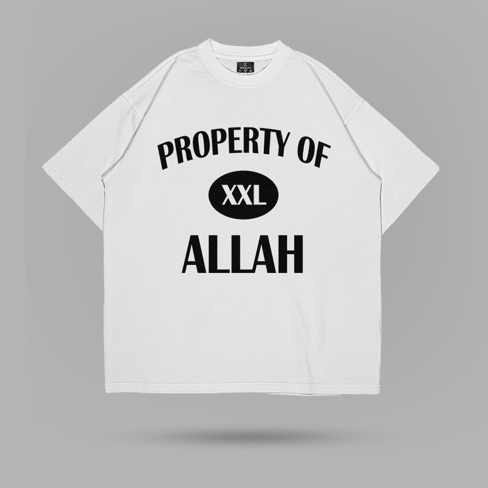 Property Of Allah Oversize Tişört