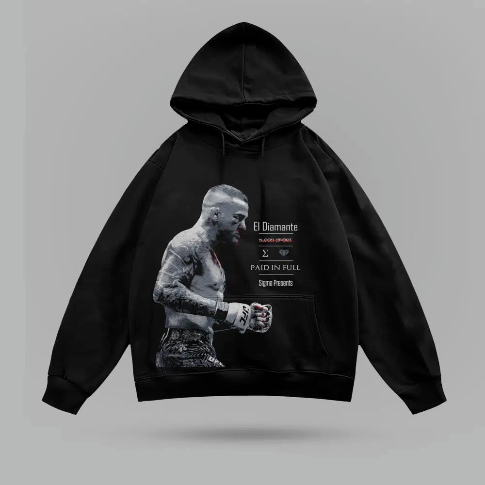 Dustin Poirer Blood Sport Oversize Hoodie