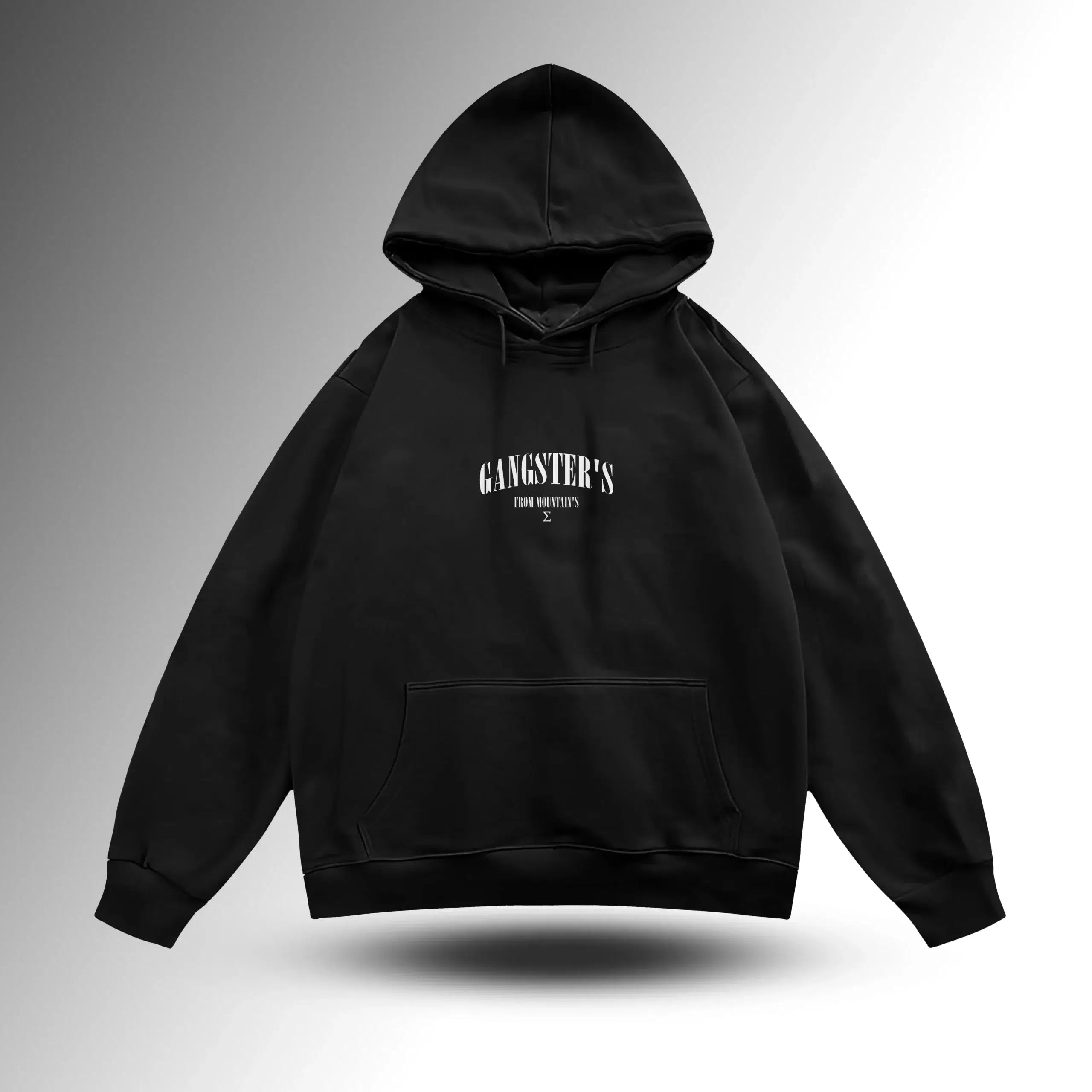 GANGSTERS Khamzat Chimaev Oversize Hoodie – ön görünüm