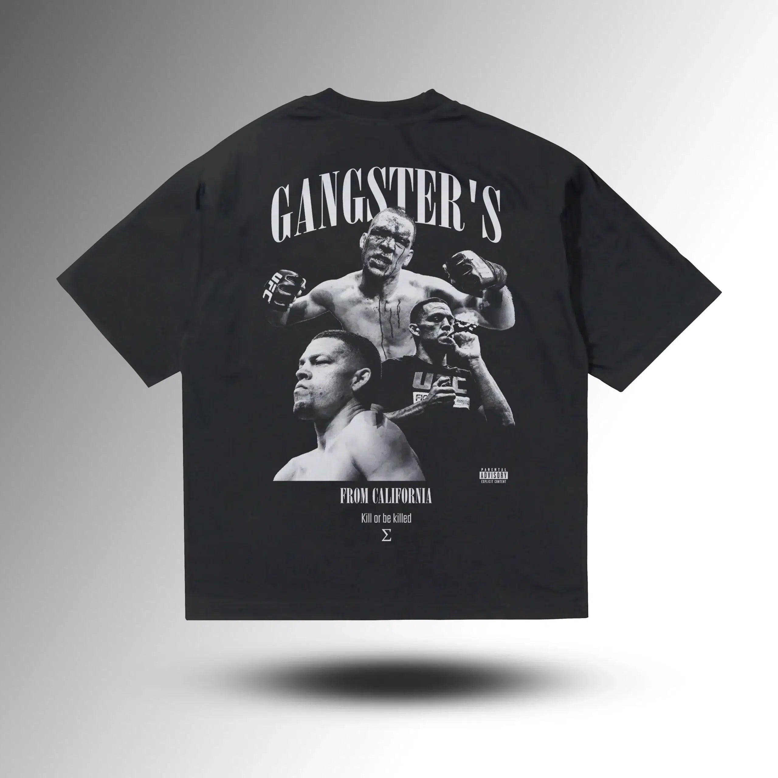 GANGSTERS Nate Diaz Oversize Tshirt