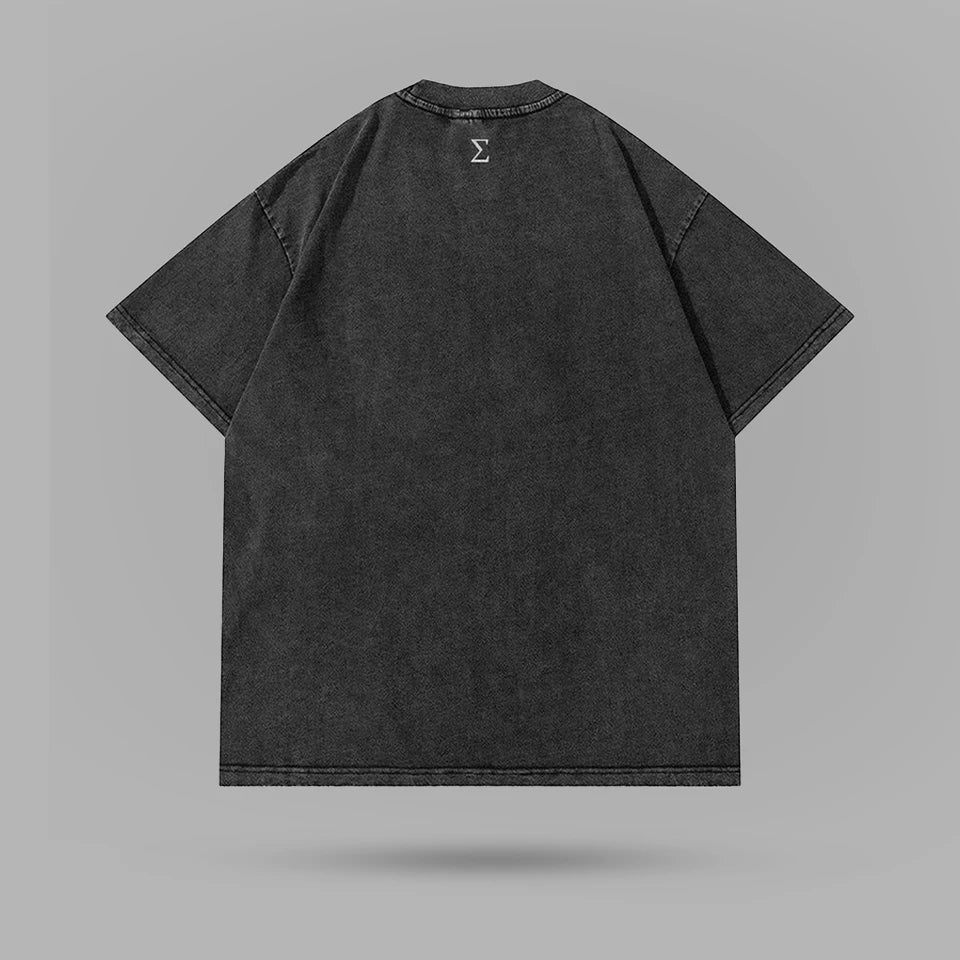 Sean Strickland Don't Be A P*ssy Oversize Washed Tshirt – arka görünüm