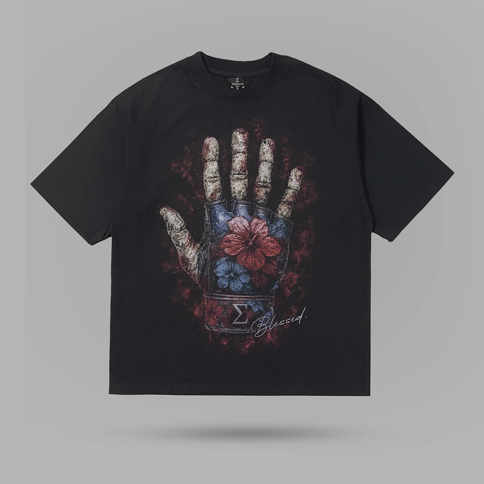 Max Holloway Blessed Hands Tshirt – arka görünüm