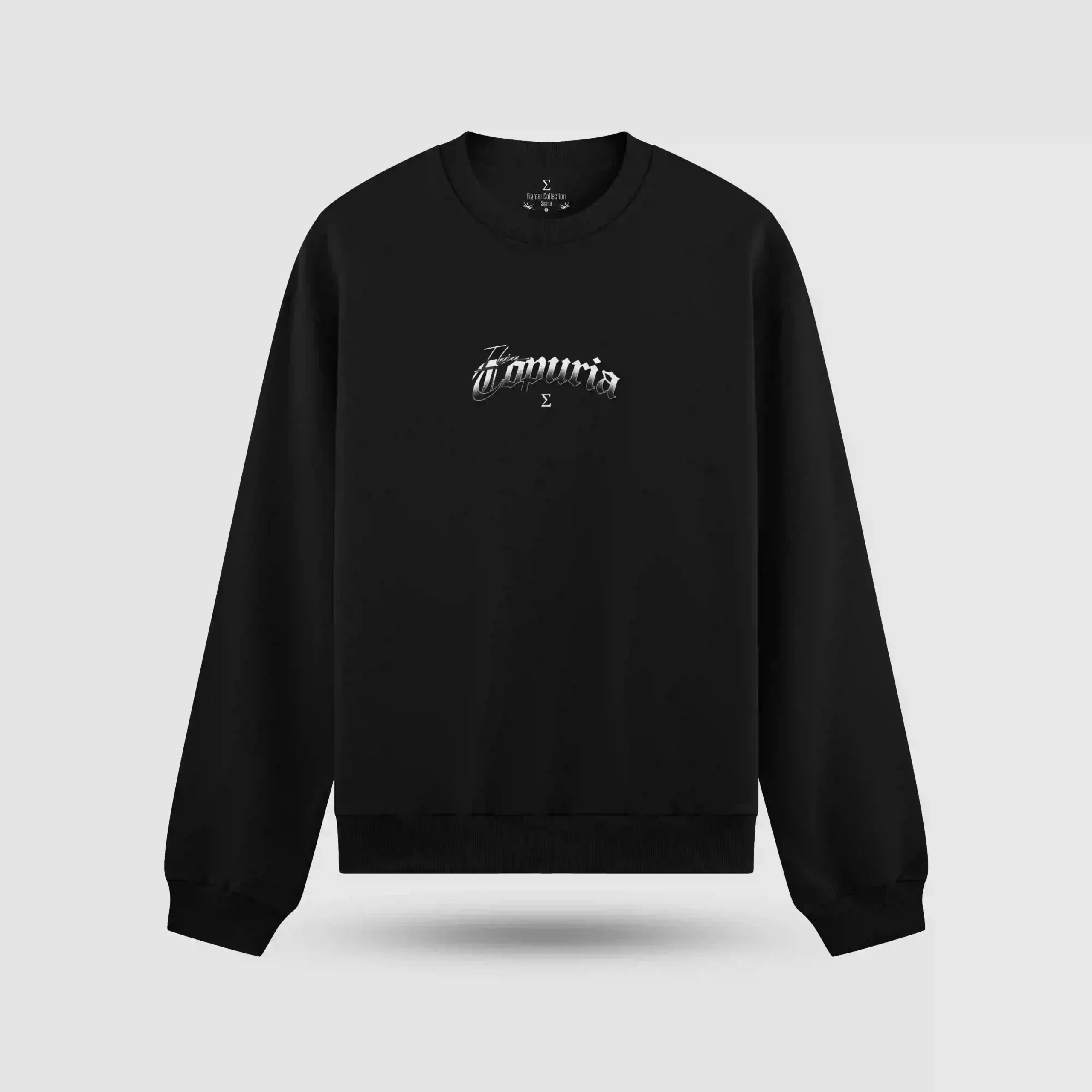 Ilia Topuria Conquer The Belt Oversize Sweatshirt