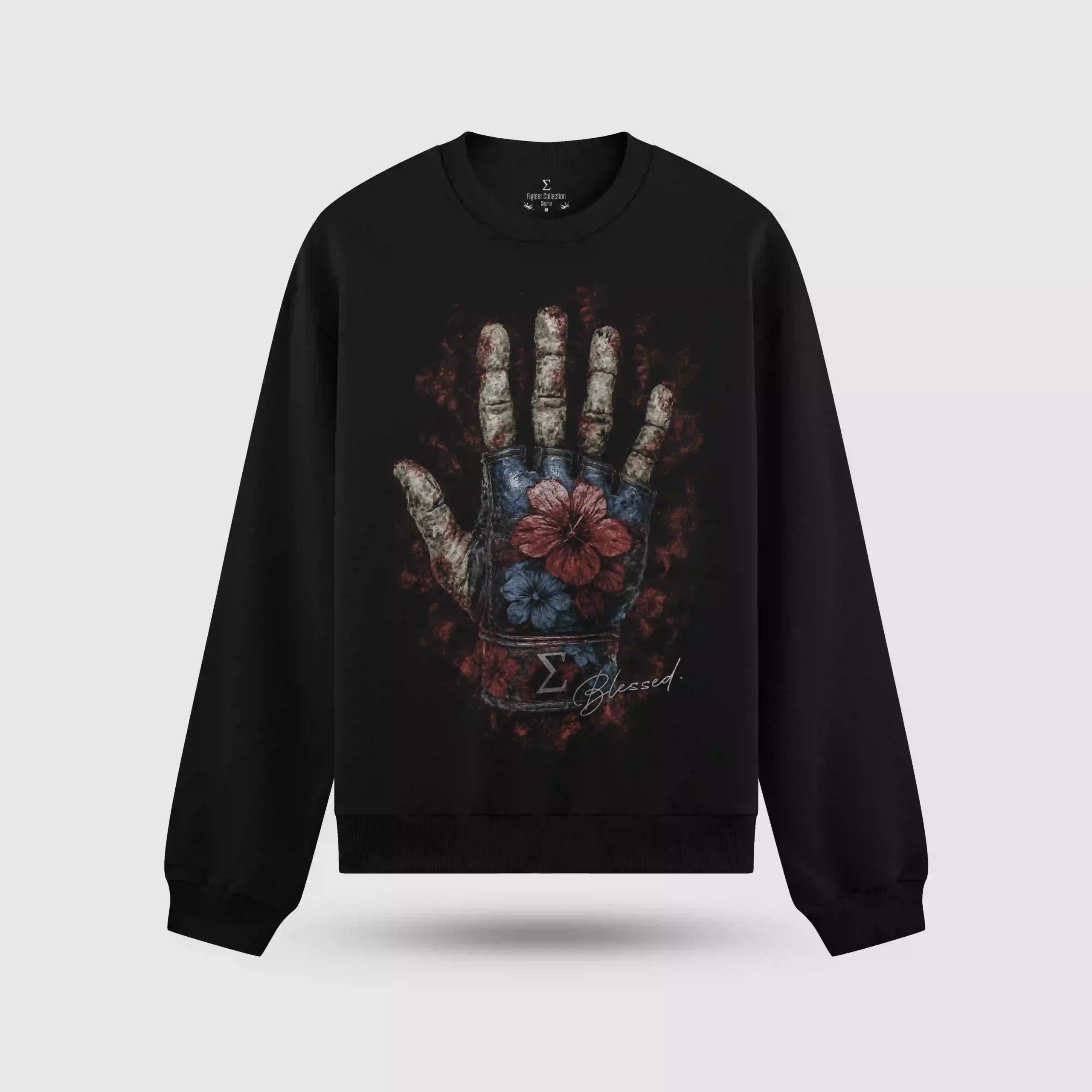 Max Holloway Blessed Hands Oversize Sweatshirt