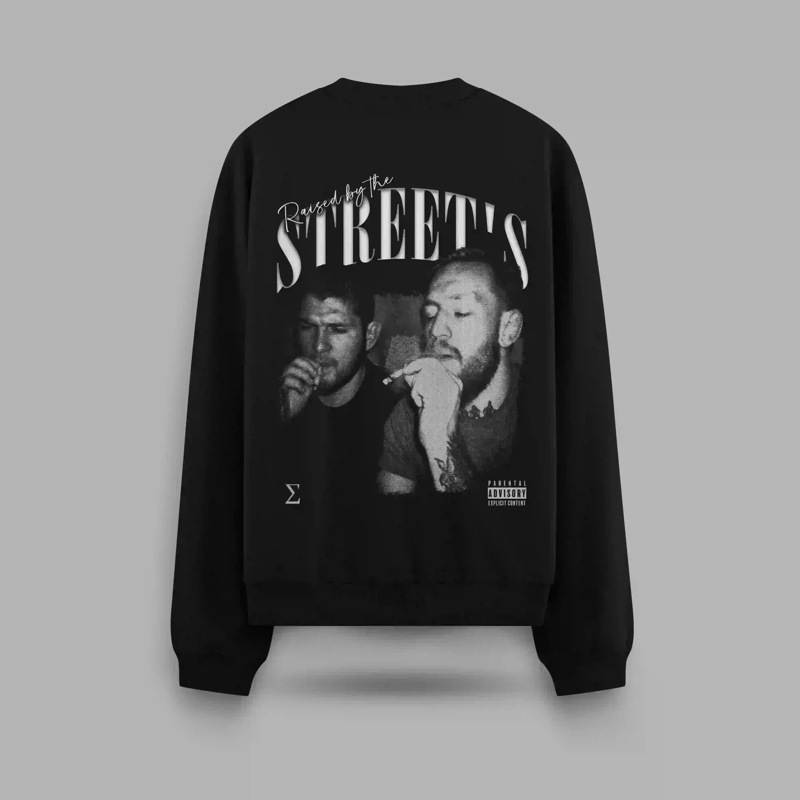 Raised By Streets Conor Khabib Oversize Sweatshirt