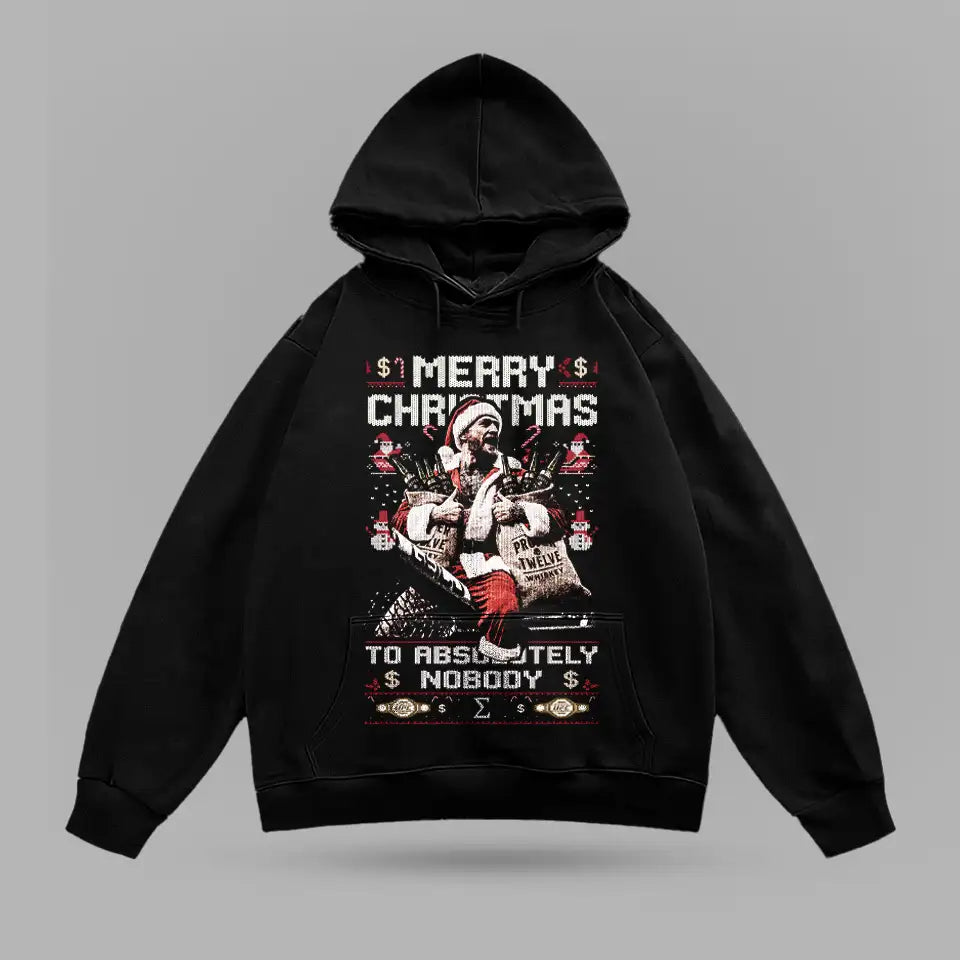 Conor Mcgregor Merry Christmas Oversize Hoodie