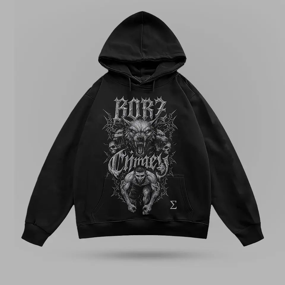 Khamzat Chimaev Nightmare Oversize Hoodie – arka görünüm