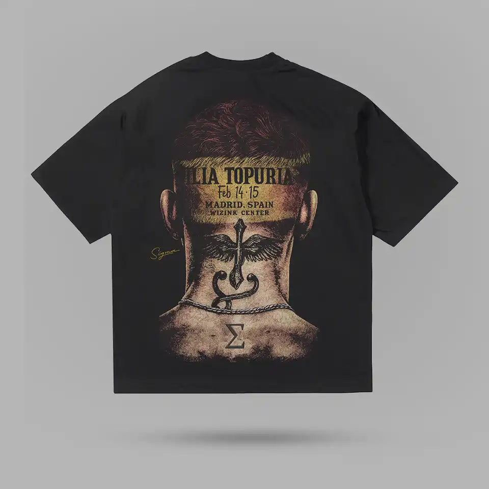 Ilia Topuria Head Tshirt – ön görünüm