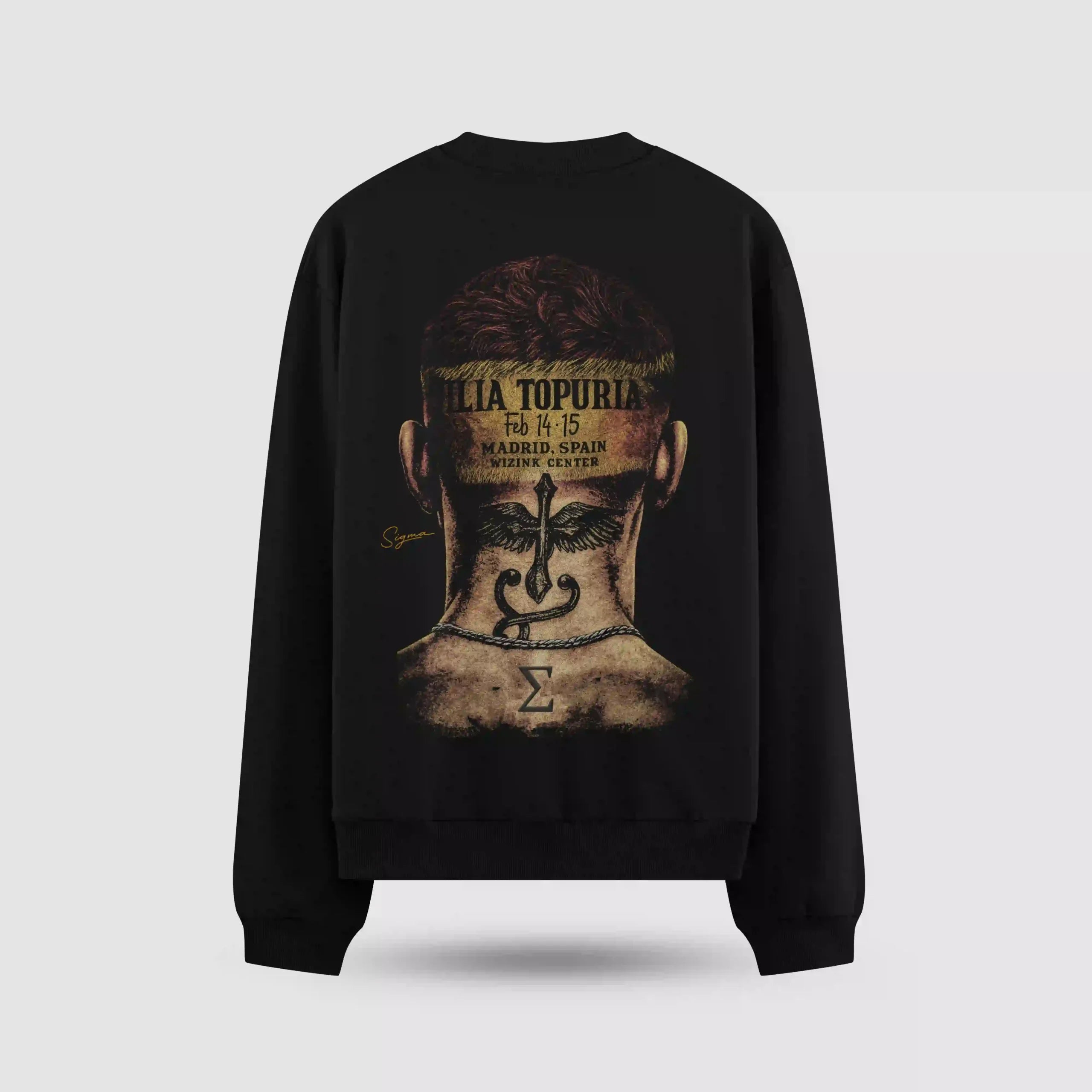 Ilia Topuria Head Oversize Sweatshirt