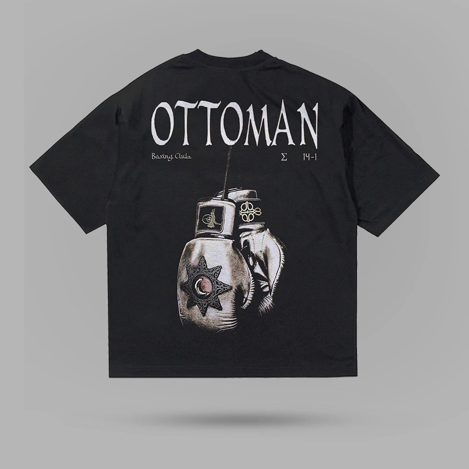Ibo Aslan Ottoman Boxing Club Tshirt – arka görünüm