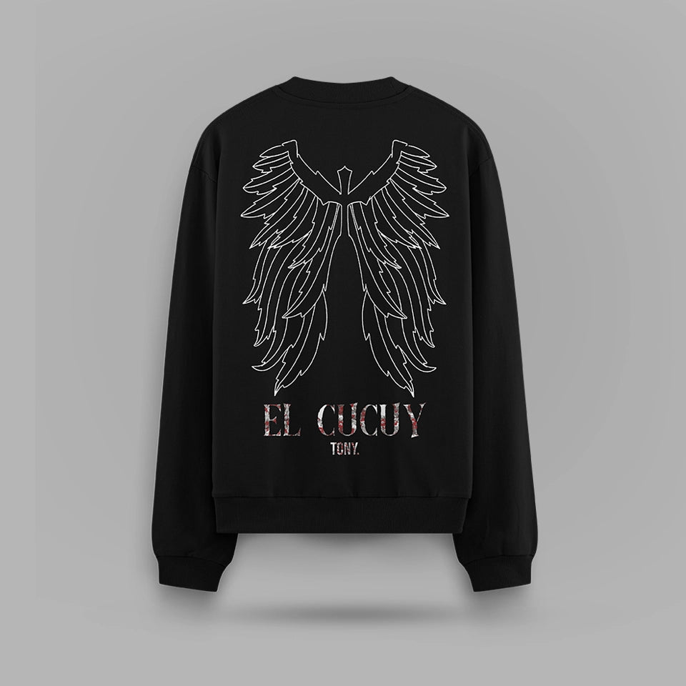 Tony Ferguson El Cucuy Wings Oversize Sweatshirt