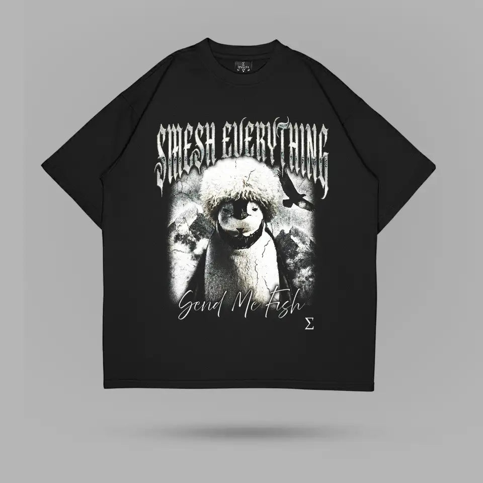 Nihilist Penguin Smesh Everything Tshirt