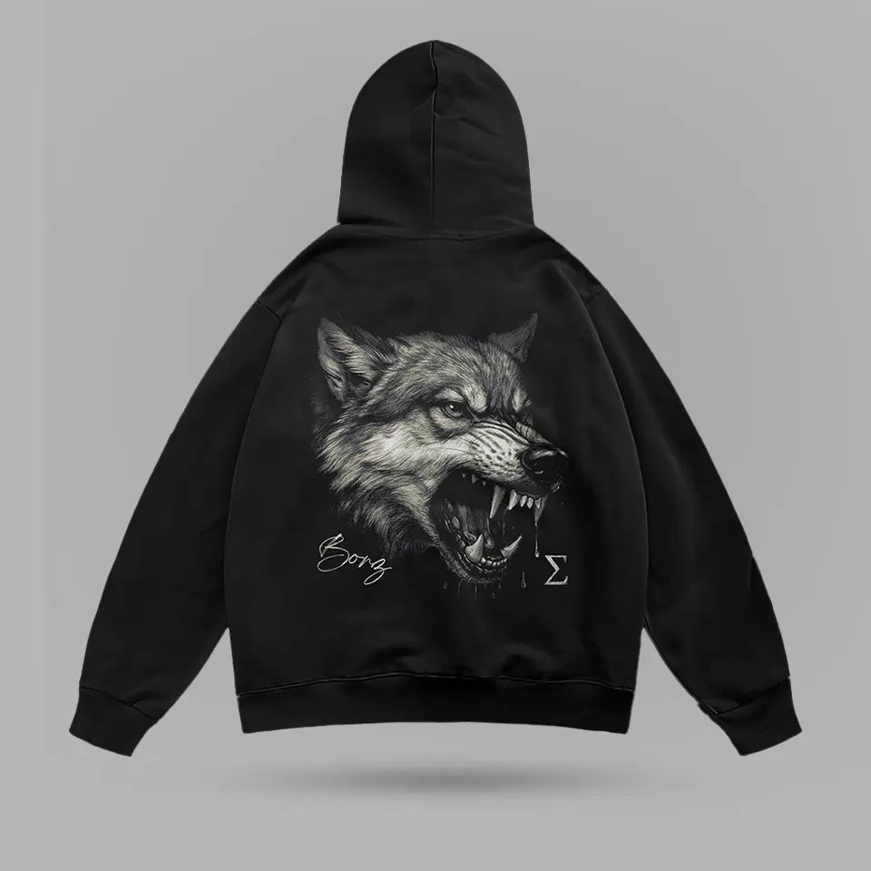 Khamzat Chimaev Two Sides Oversize Hoodie – ön görünüm 2