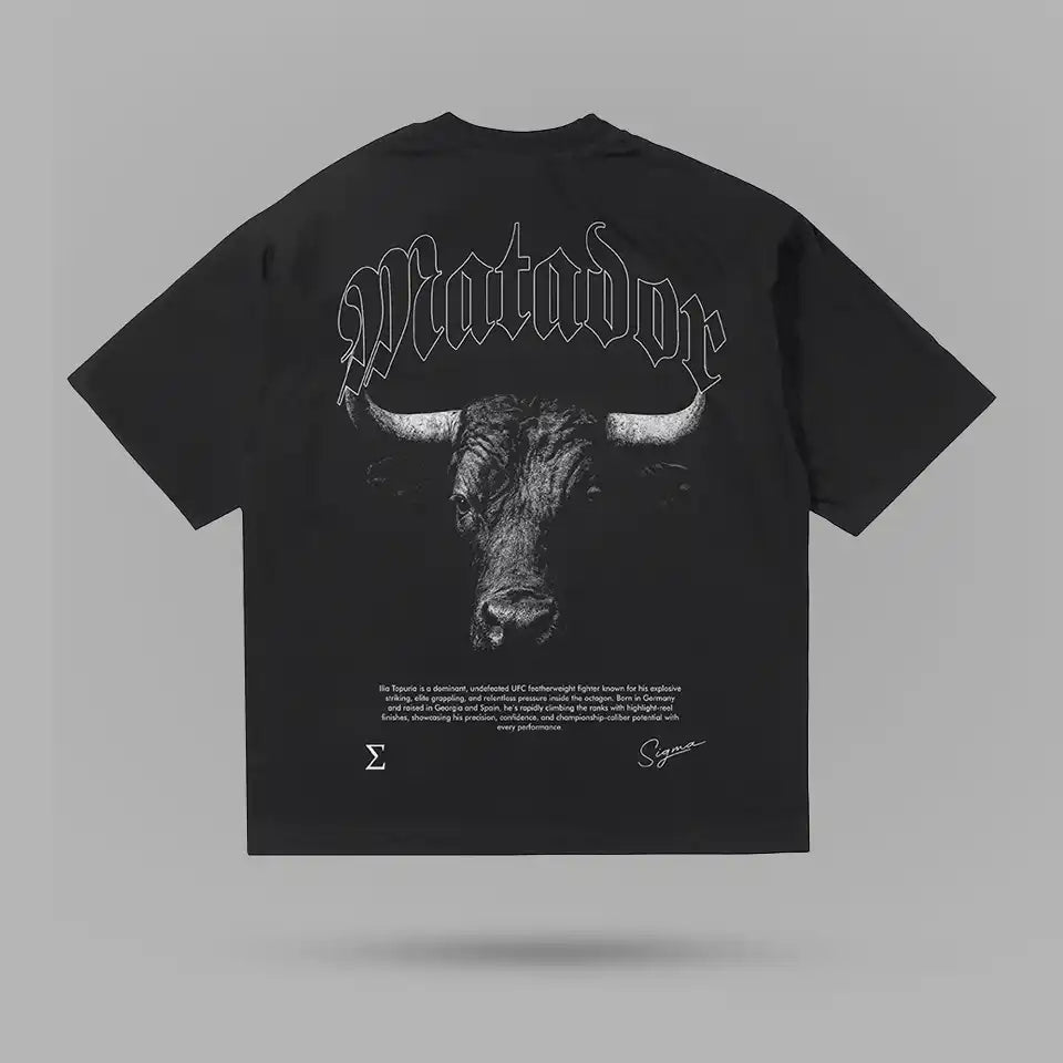 Ilia Topuria Matador Tshirt – ön görünüm