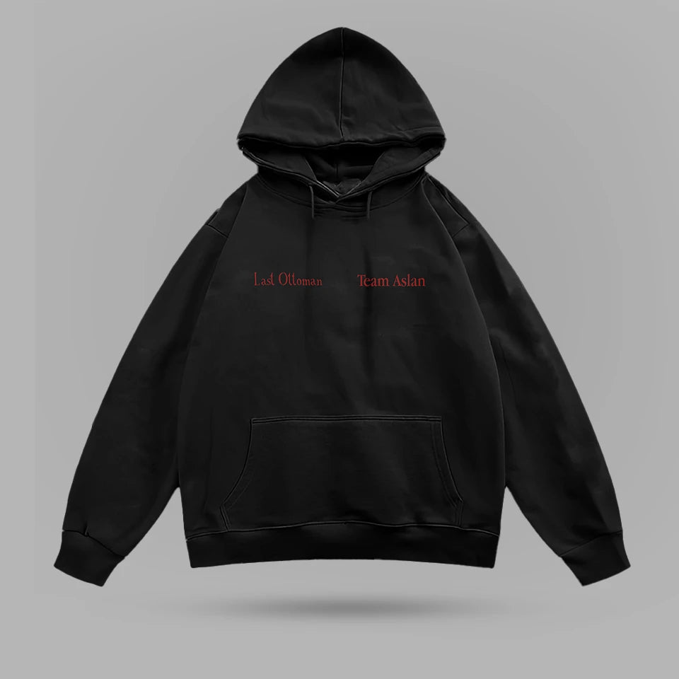 Ibo Aslan Team Aslan Oversize Hoodie – arka görünüm 2