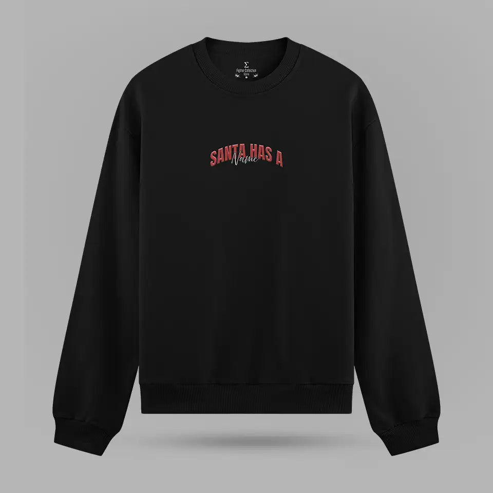 Charles Oliveira Armbar To Santa Oversize Sweatshirt