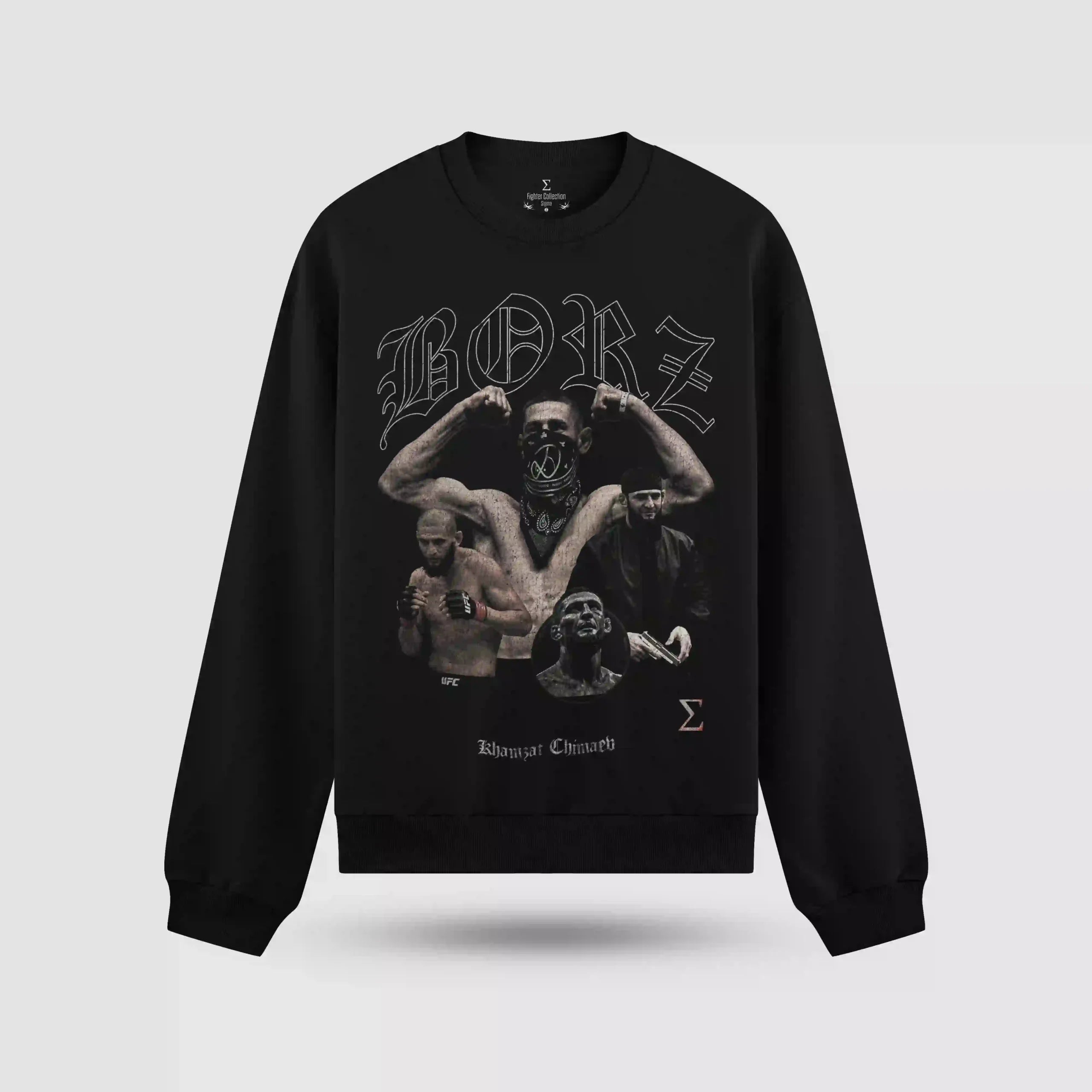 Khamzat Chimaev Gang Bootleg Oversize Sweatshirt