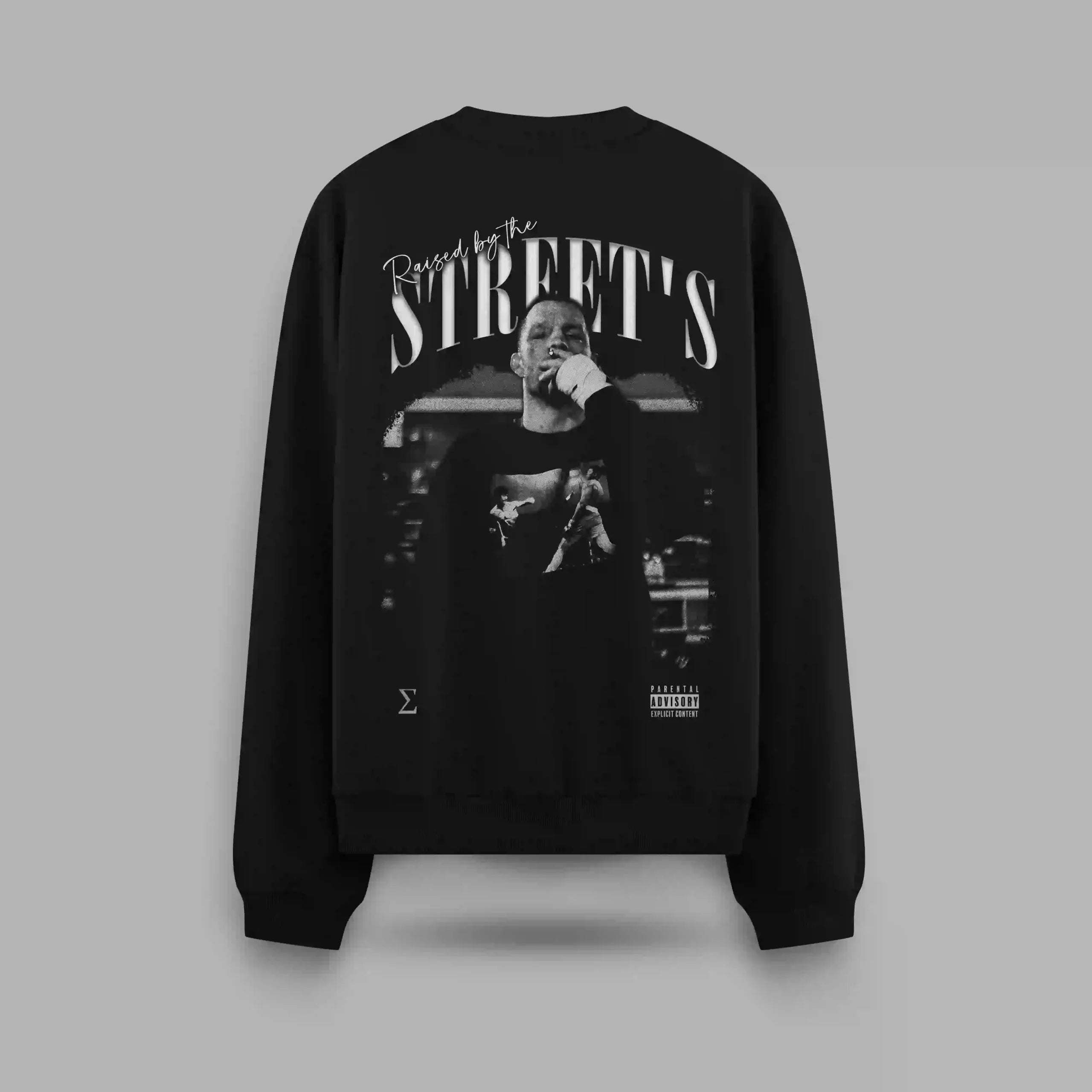 Raised By Streets Nate Diaz Oversize Sweatshirt