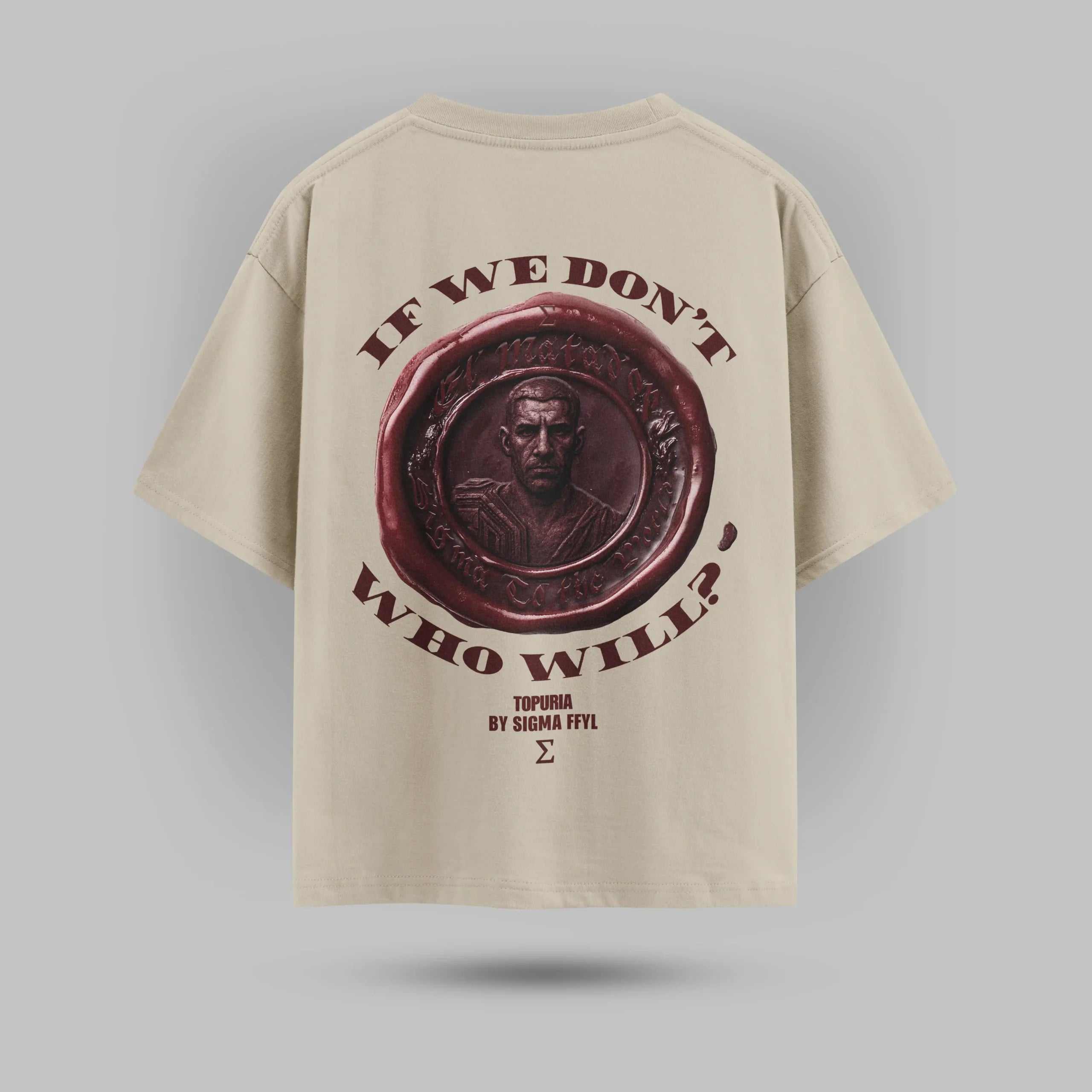Ilia Topuria Seal Tshirt – ön görünüm 3