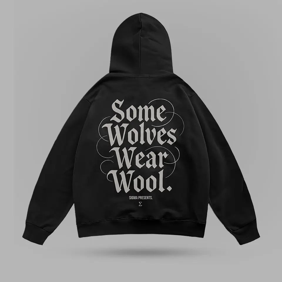 Forever Wolf Oversize Hoodie