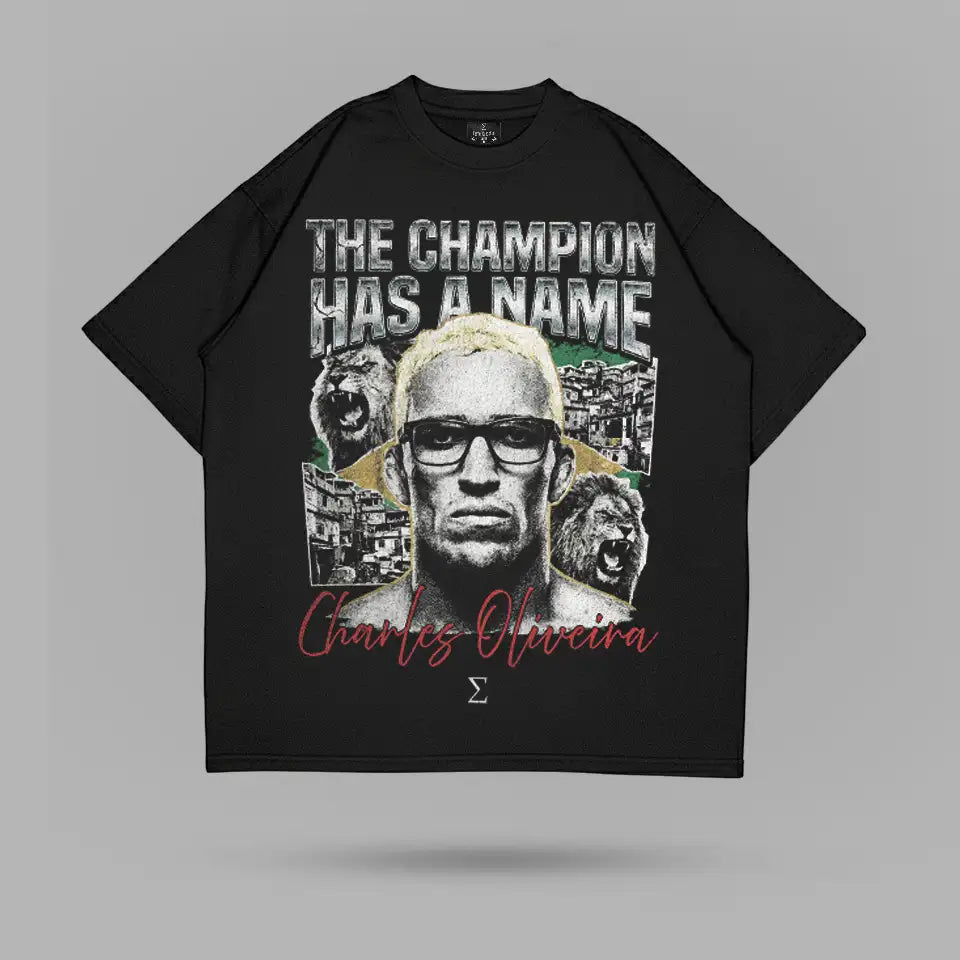 Charles Oliveira King Of The Favela T-shirt