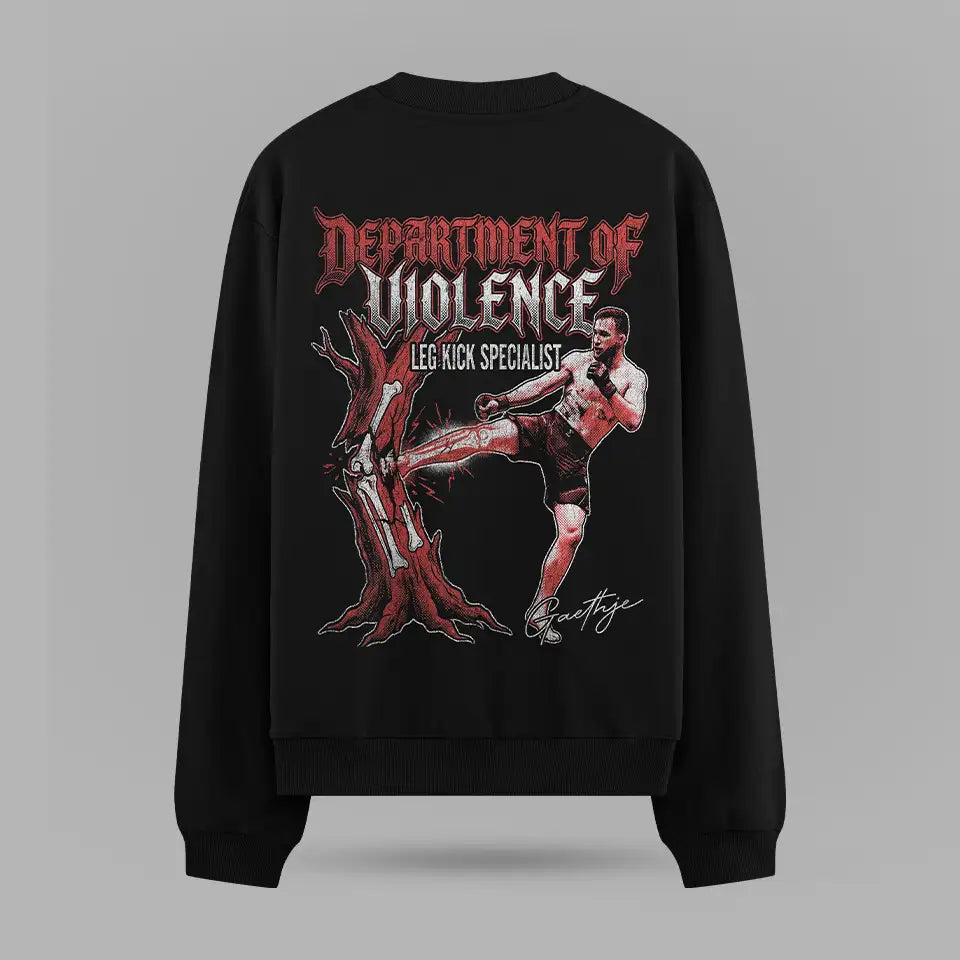 Justin Gaethje Leg Kick Specialist Sweatshirt