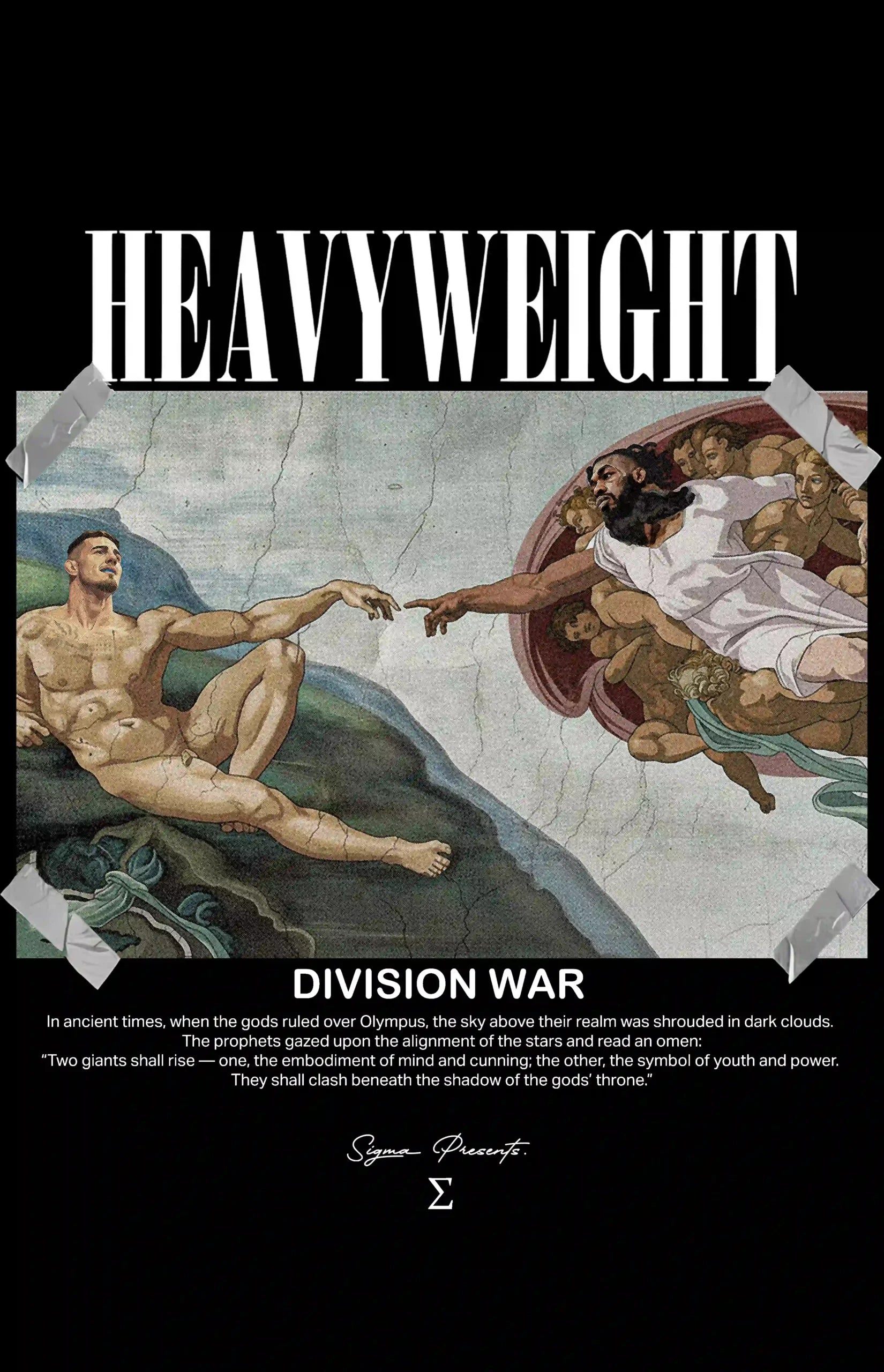 Tom Aspinall - Jon Jones Division War Oversize Sweatshirt