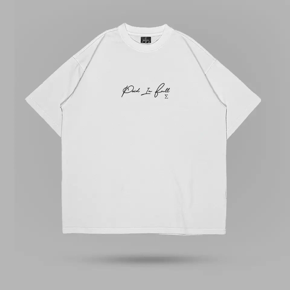 Paid In Full Rose Tshirt – ön görünüm 2