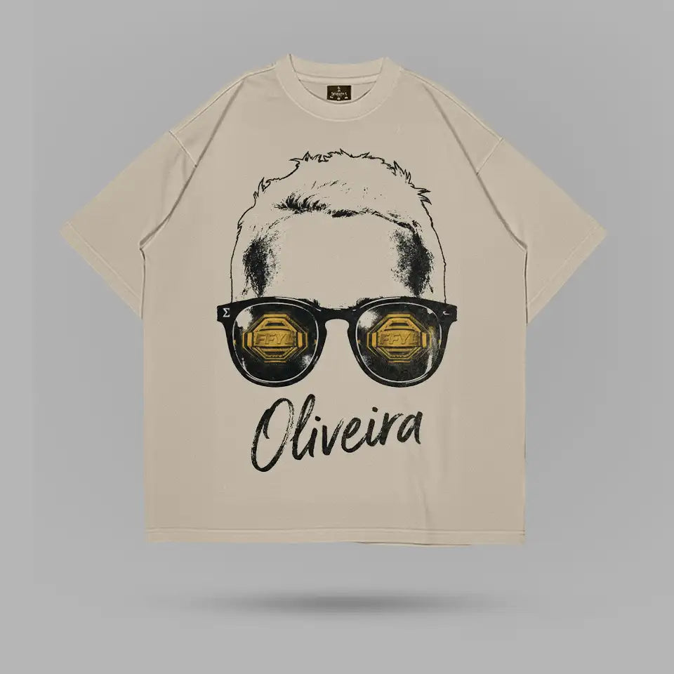 Charles Oliveira Gold Octagon Vision T-shirt