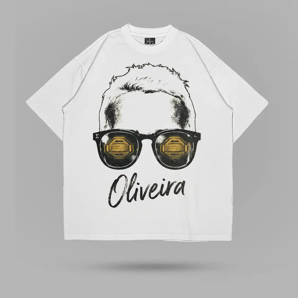 Charles Oliveira Gold Octagon Vision T-shirt