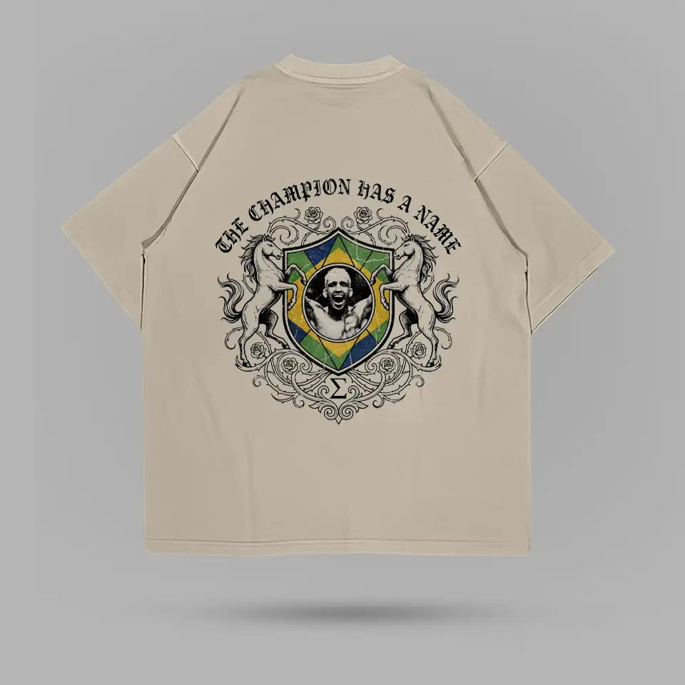 Charles Oliveira Brazilian Shield Crest T-shirt