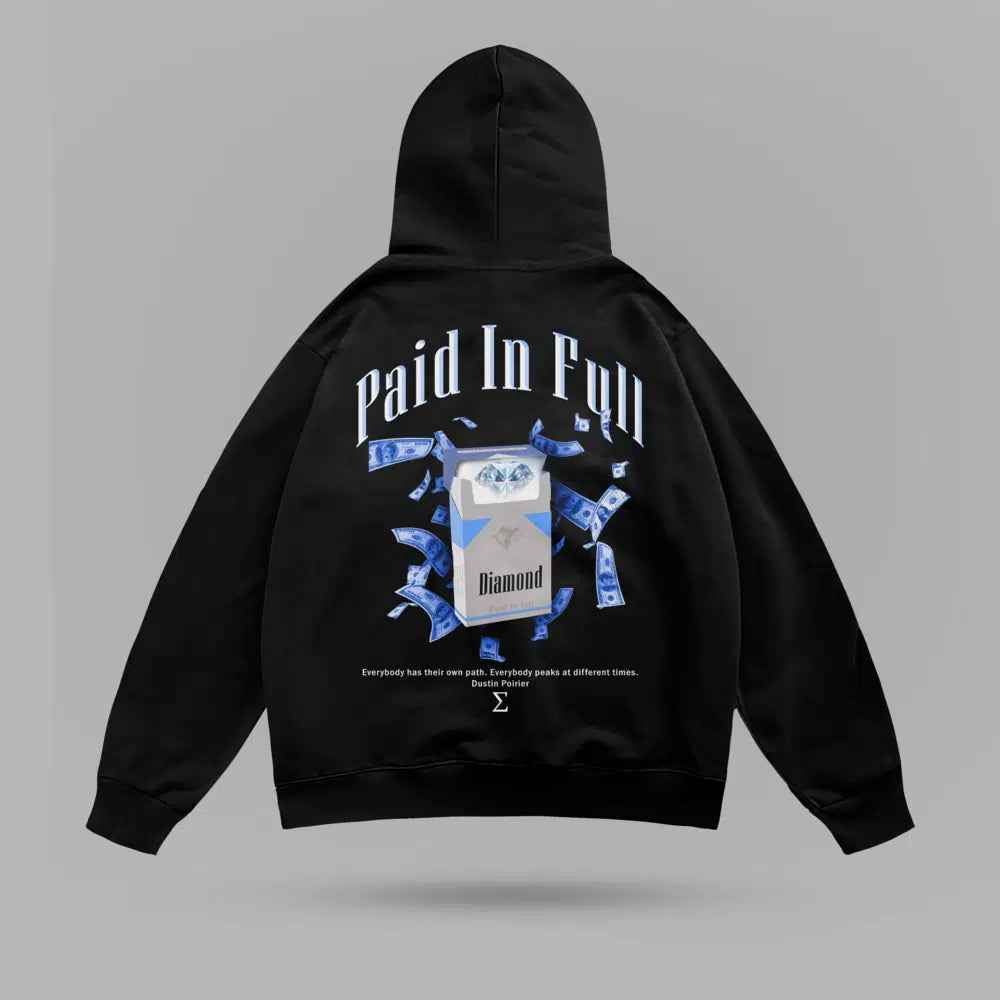 Dustin Poirer Paid In Full Oversize Hoodie