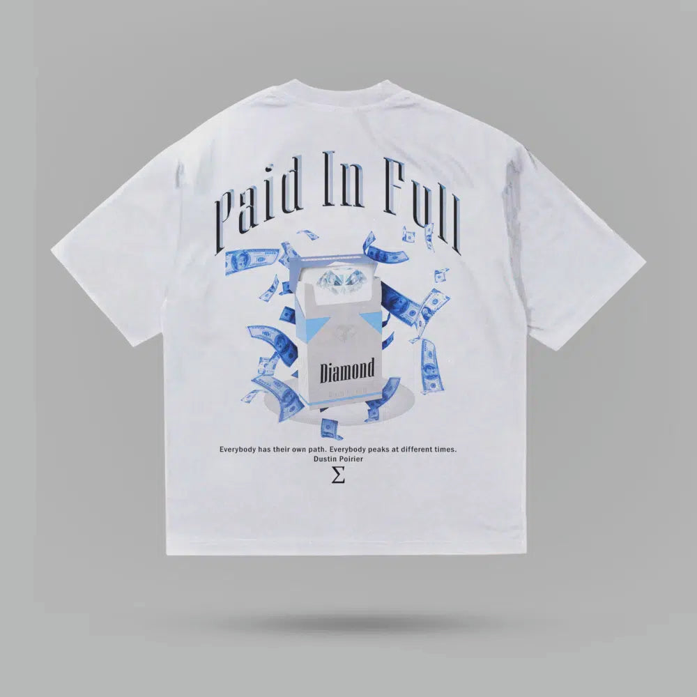 Dustin Poirer Paid In Full Oversize Tshirt